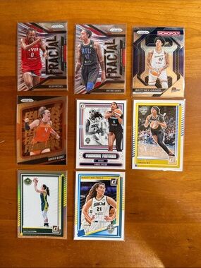 WNBA Trading Card Lot - Mixed Players (Black, White, Red)